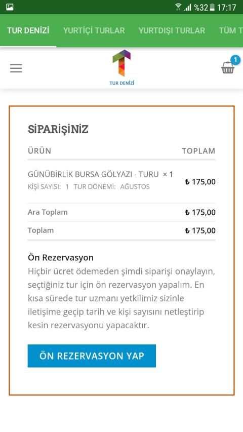 Tur Denizi - Yurtiçi ve Yurtdışı Tur Fırsatları screenshot 1