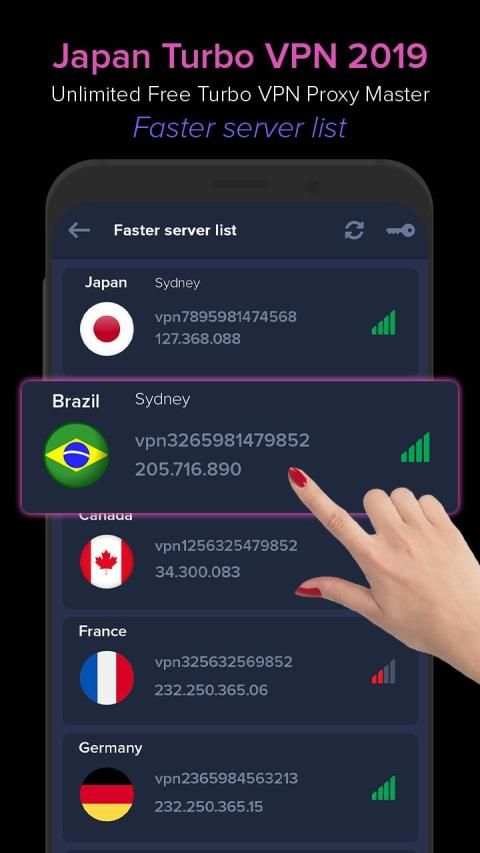 Japan VPN 2019 - Unlimited Free VPN Proxy Master screenshot 2