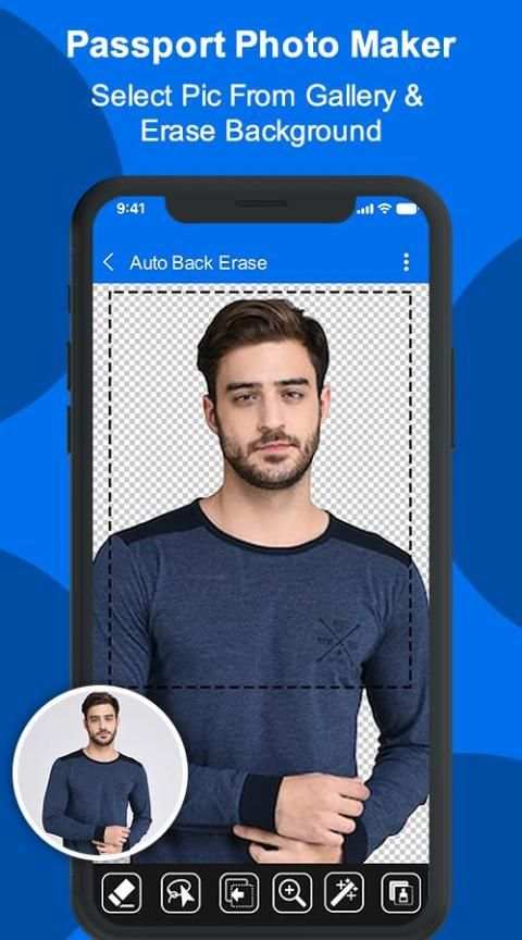 Passport Photo Maker - Passport Picture Editor screenshot 4