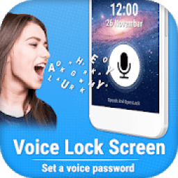 Voice Lock Screen - Lock Screen With Voice आइकन