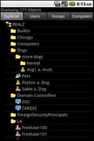 Free ActiveDir Manager screenshot 5