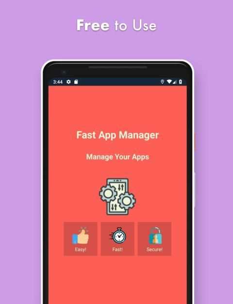 Fast App Manager screenshot 1