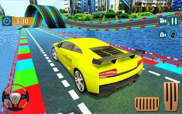 GT Car Stunt & Racing Simulator screenshot 1