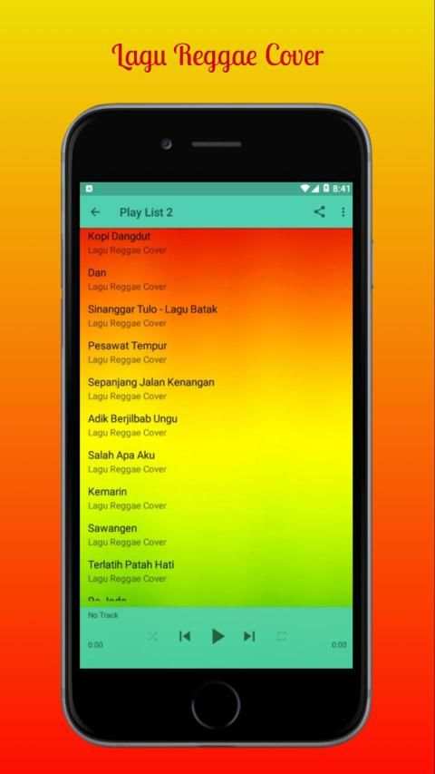 Lagu Reggae Cover Terbaru screenshot 1