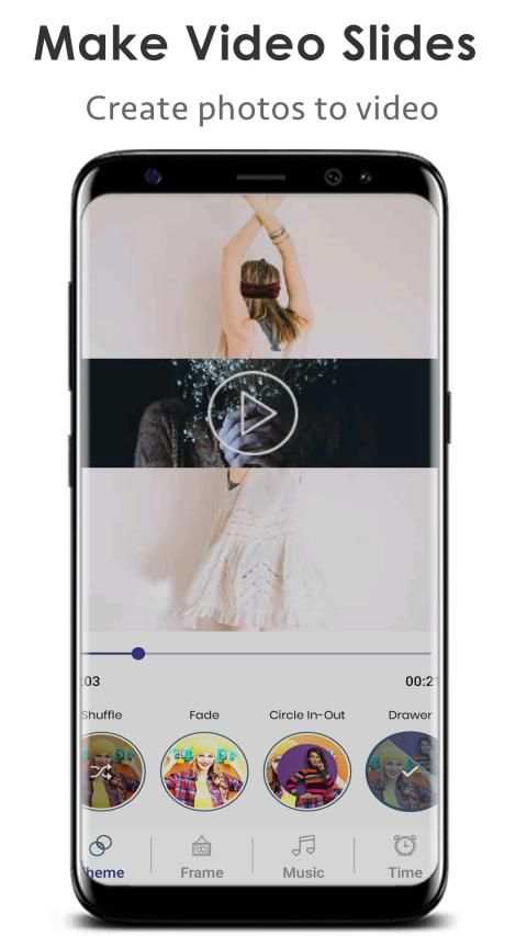 Photo Video Maker with Music & Video Editor स्क्रीनशॉट 3