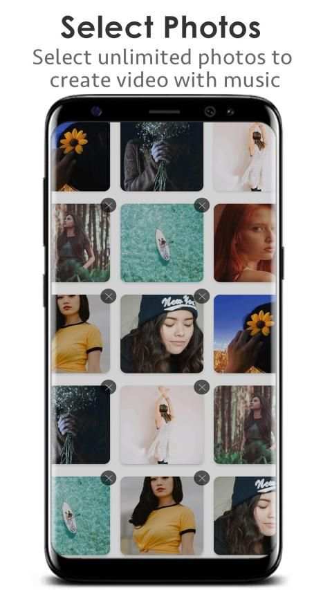 Photo Video Maker with Music & Video Editor स्क्रीनशॉट 1
