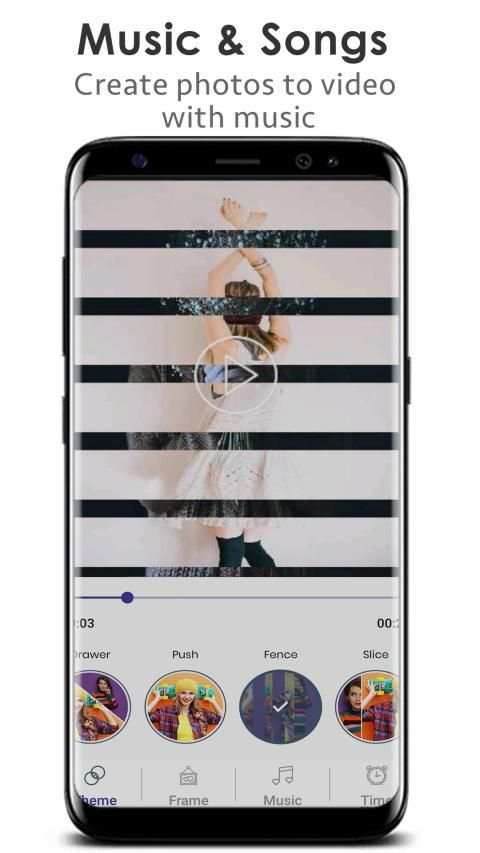 Photo Video Maker with Music & Video Editor स्क्रीनशॉट 2