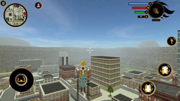 Jetpack Stickman Simpso Rope Hero screenshot 4