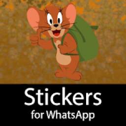 Tom and Jerry Stickers for WhatsApp