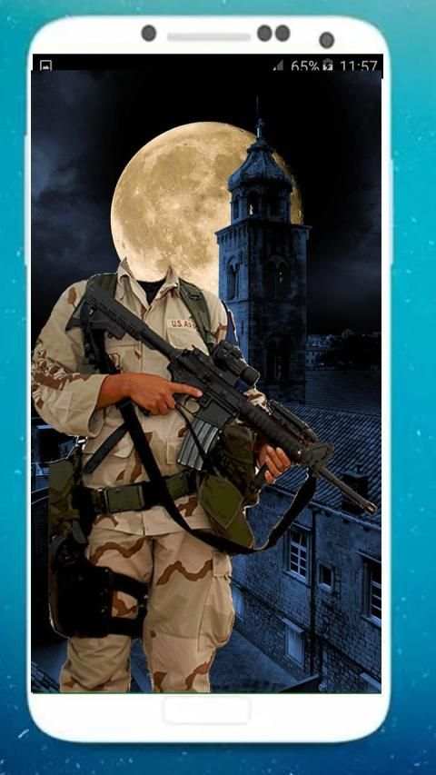 Photo Editor - Military Man 2020 screenshot 4