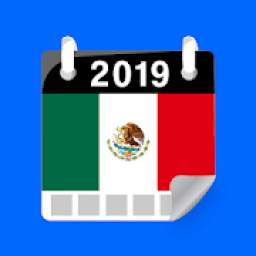 Calendario Escolar México 2019