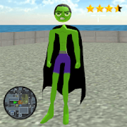 Flying Stickman Grand Frog Rope hero Gangaster आइकन