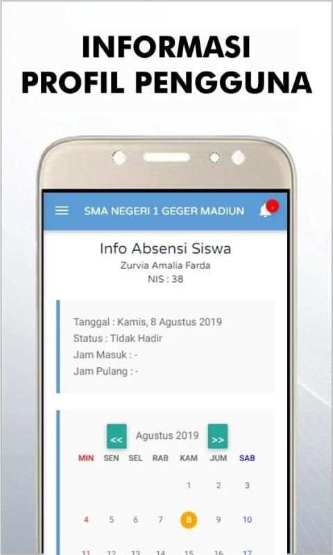 Mobile Informasi SMA Negeri 1 Geger Madiun screenshot 2