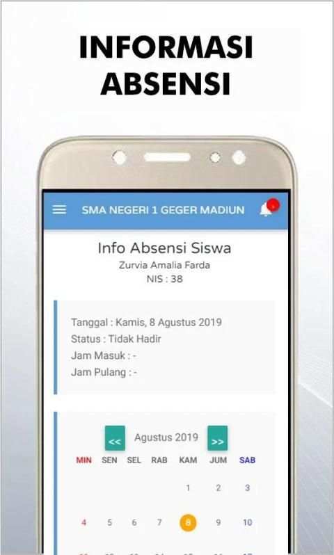 Mobile Informasi SMA Negeri 1 Geger Madiun screenshot 3