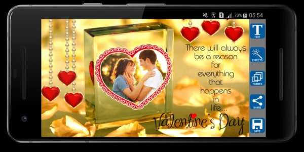 Valentines Day Photo Frames स्क्रीनशॉट 6