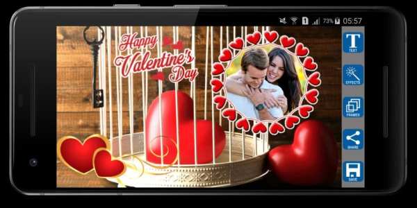 Valentines Day Photo Frames स्क्रीनशॉट 8