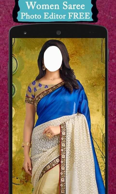 Women Saree Photo Editor FREE screenshot 3