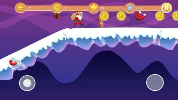 Santa Runner Game स्क्रीनशॉट 3
