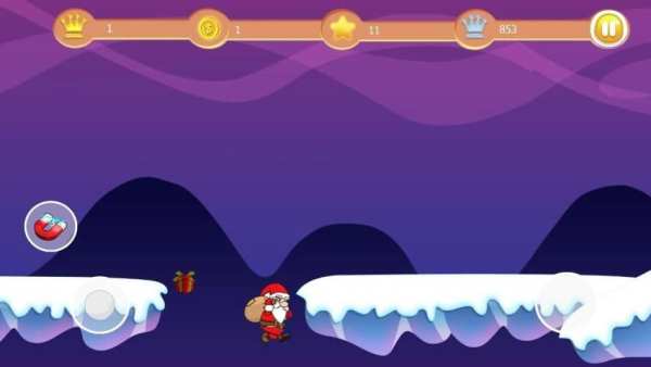 Santa Runner Game स्क्रीनशॉट 4