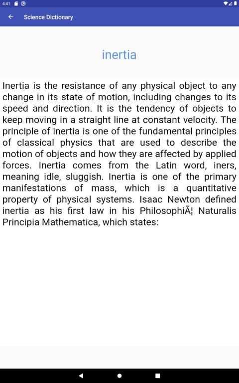 Science Dictionary screenshot 2