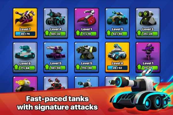 Tank Raid Online - 3v3 Battles स्क्रीनशॉट 6