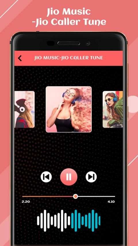 Jio Music-jio Caller Tune स्क्रीनशॉट 1