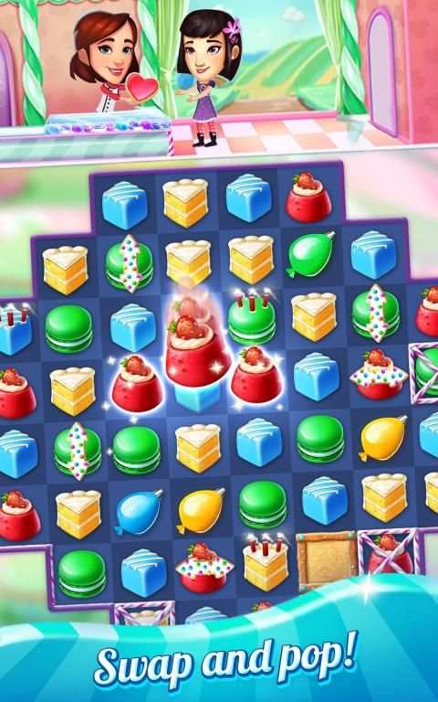 Crazy Cake Swap: Matching Game screenshot 5