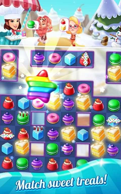 Crazy Cake Swap: Matching Game screenshot 4