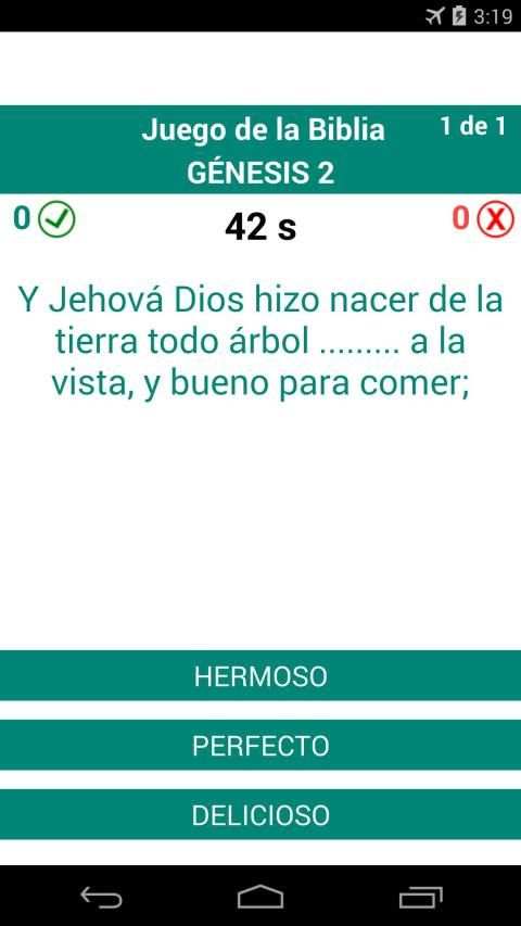 Juego de la Biblia screenshot 2