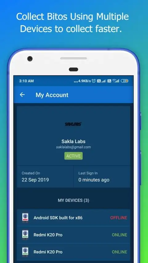 Bitocash screenshot 1