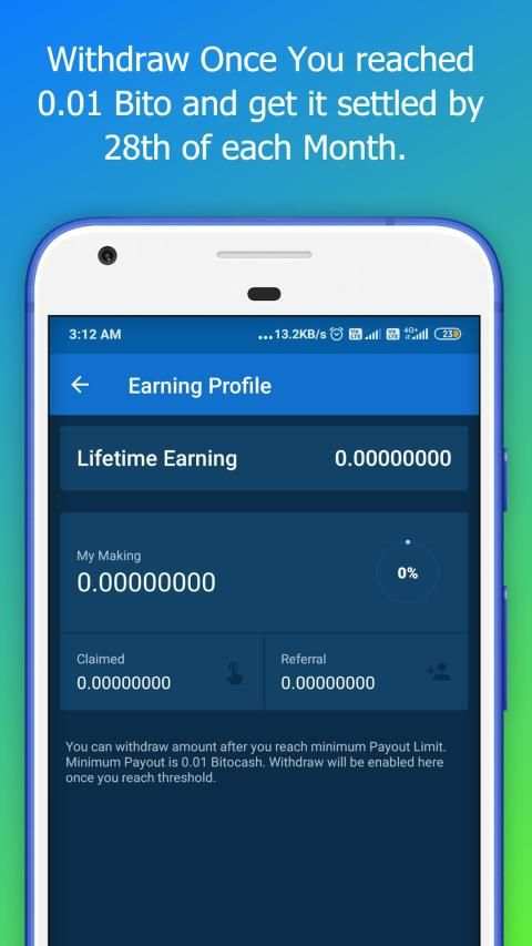Bitocash screenshot 3
