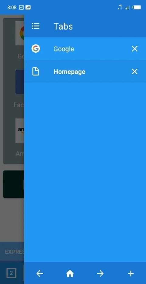 Pk Browser Mini स्क्रीनशॉट 2