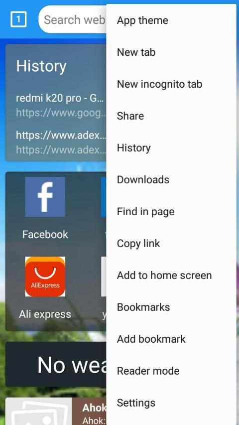 Quick Browser स्क्रीनशॉट 3