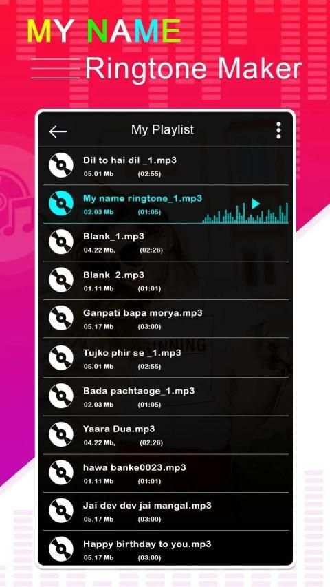 My Name Ringtone Maker & Caller Name Ringtone स्क्रीनशॉट 5