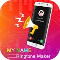 ikon My Name Ringtone Maker &amp; Caller Name Ringtone