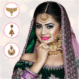 Woman Stylish Jewellery Photo Maker आइकन