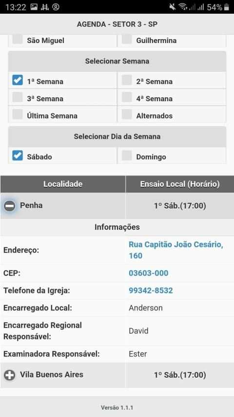 CCB Ensaios Setor 3 screenshot 1