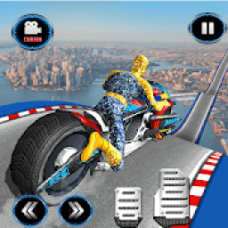 ikon Moto Spider Vertical Ramp: Jump Bike Ramp Games