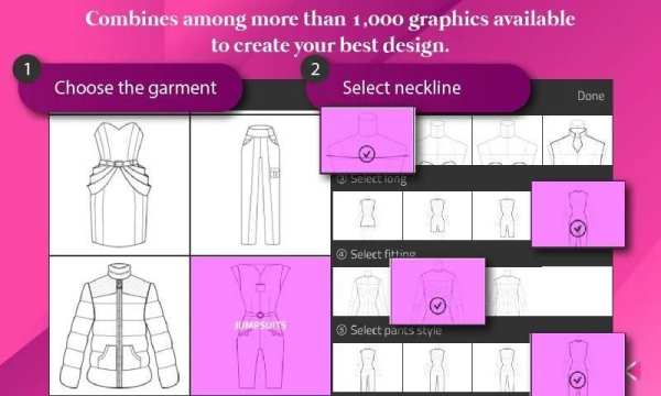 Fashion Design Flat Sketch 2020 screenshot 2