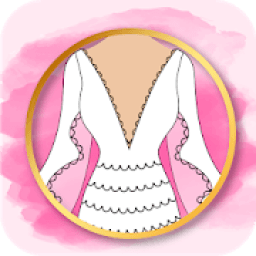 Fashion Design Flat Sketch 2020 आइकन