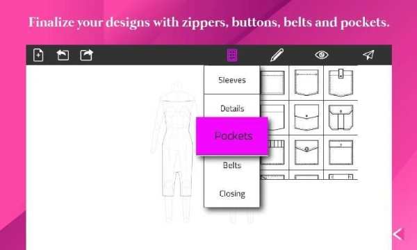 Fashion Design Flat Sketch 2020 screenshot 3