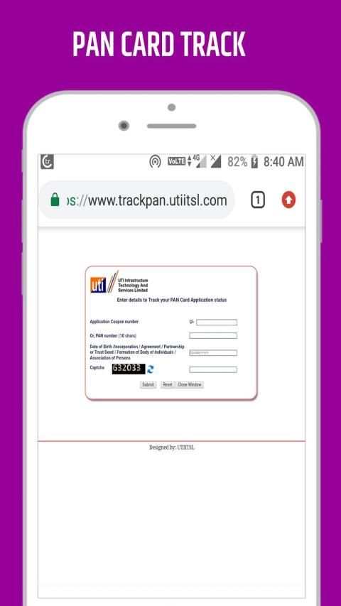 Pan Card Download App - status/Track, correction स्क्रीनशॉट 6