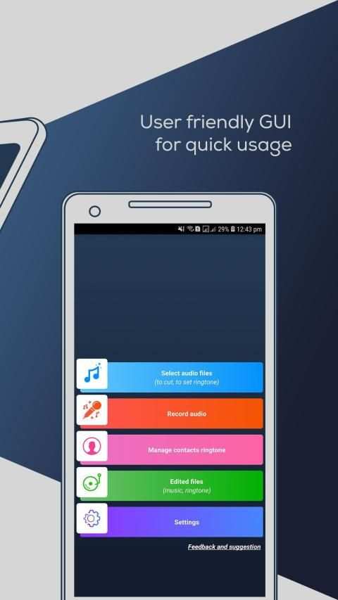 Ringtone maker - Mp3 cutter screenshot 4