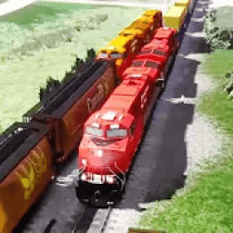 Euro Train Racing sim 3D 2020: Train Driving Game आइकन