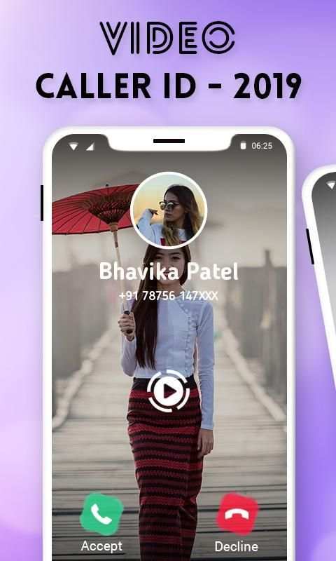Video Caller ID 2019 स्क्रीनशॉट 1