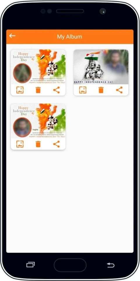 15 August Photo Frames स्क्रीनशॉट 1