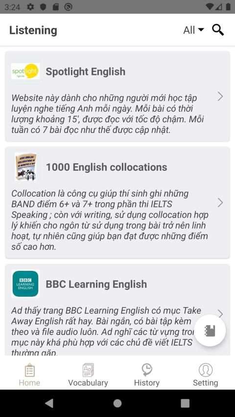Học Tiếng Anh Song Ngữ screenshot 8