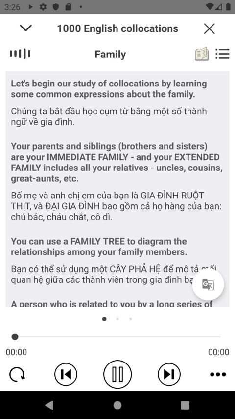 Học Tiếng Anh Song Ngữ screenshot 5