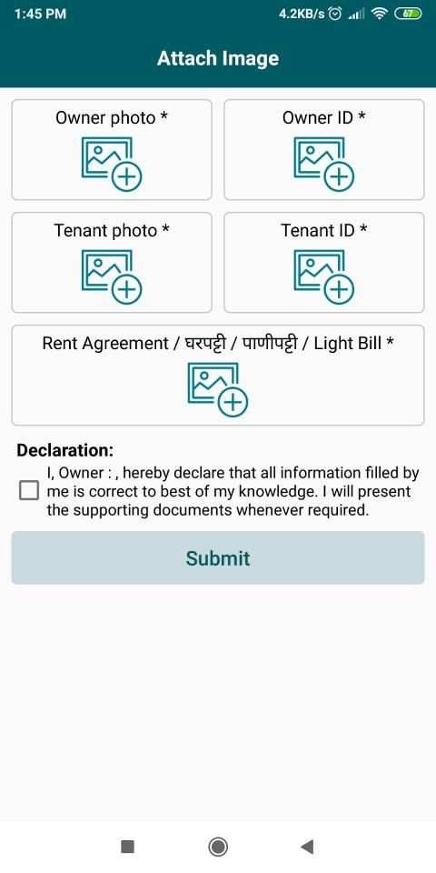 Tenant Verification System स्क्रीनशॉट 2