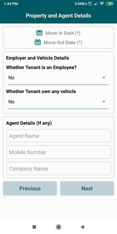 Tenant Verification System स्क्रीनशॉट 3